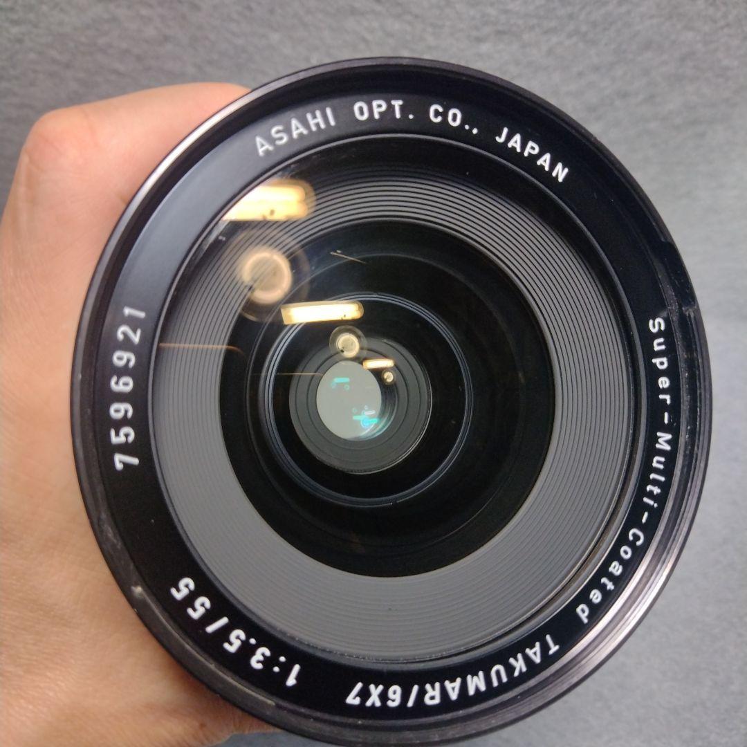 Asahi Takumar 6x7 55mm f/3.5レンズ ペンタックス67 商品詳細Asahi