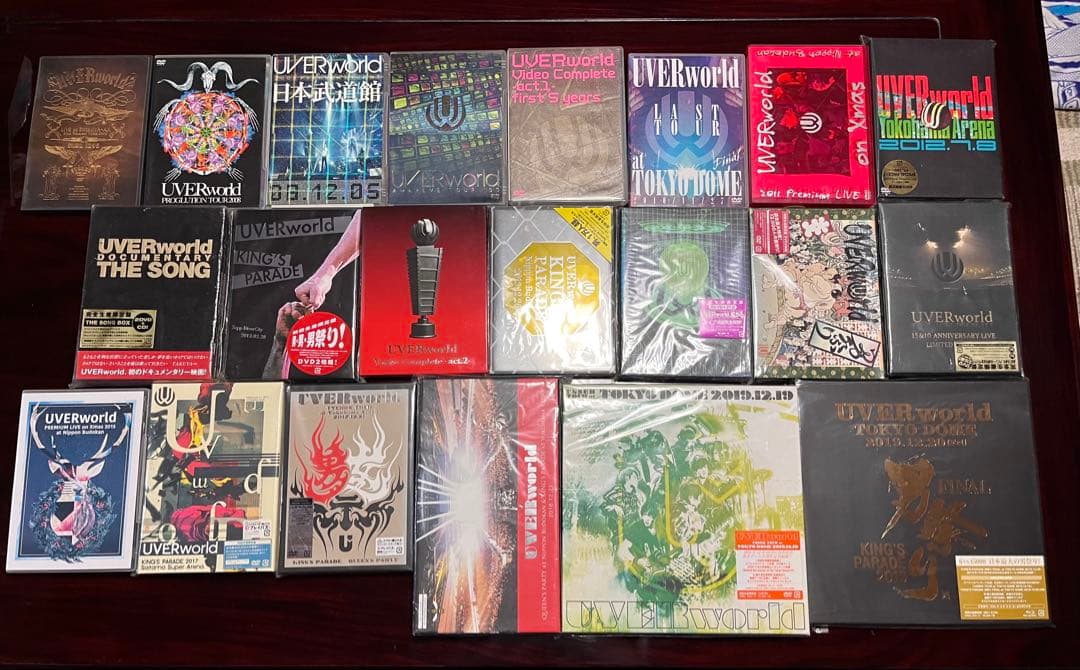 UVERworld CD DVD 会報誌 ピアス まとめ売り