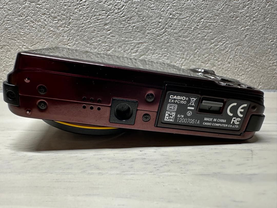 美品【動作品】CASIO EXILIM EX-FC150 デジカメ ブラック - メルカリ