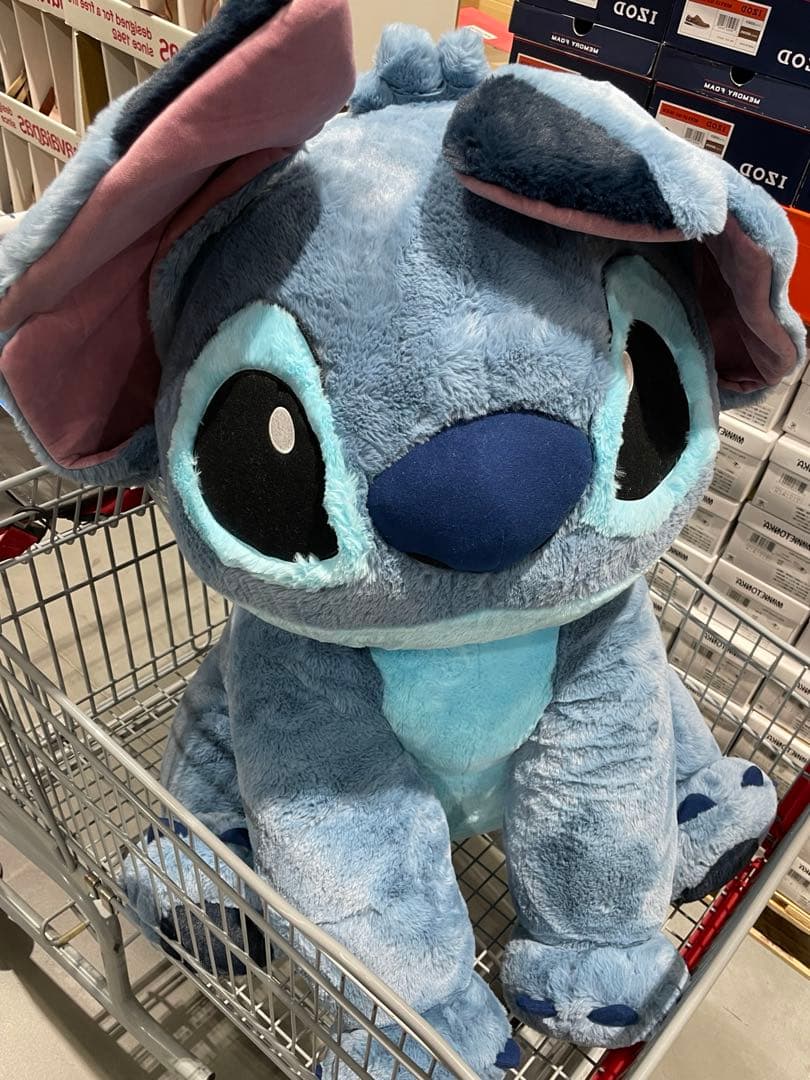スティッチ ぬいぐるみ 特大　コストコ　80cm 大きなスティッチのぬいぐるみ 約80cm | Costco Japan