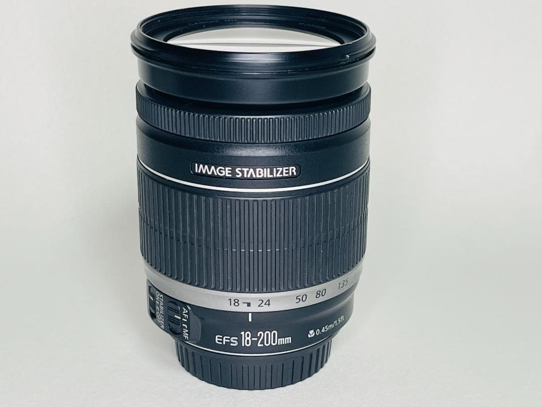 ☆美品☆Canon EF-S 18-200mm F3.5-5.6 IS キヤノン