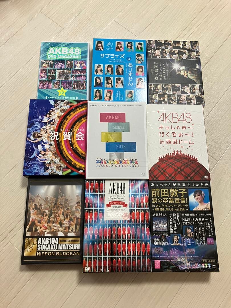 まとめ売り！】AKB48 DVD9点セット - メルカリ