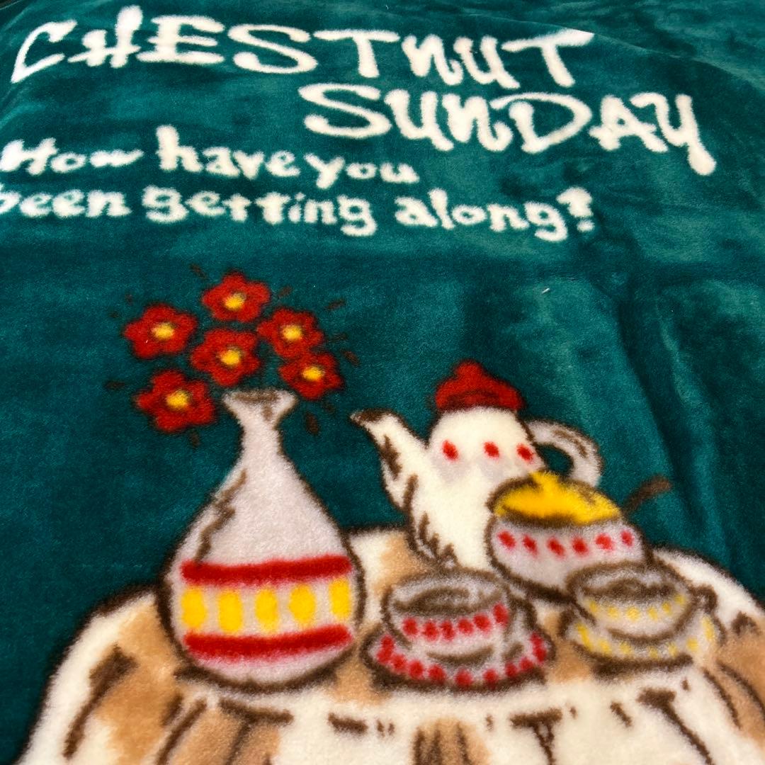 PEONY ＊二枚合わせ毛布・アクリル毛布・ブランケット・昭和レトロ