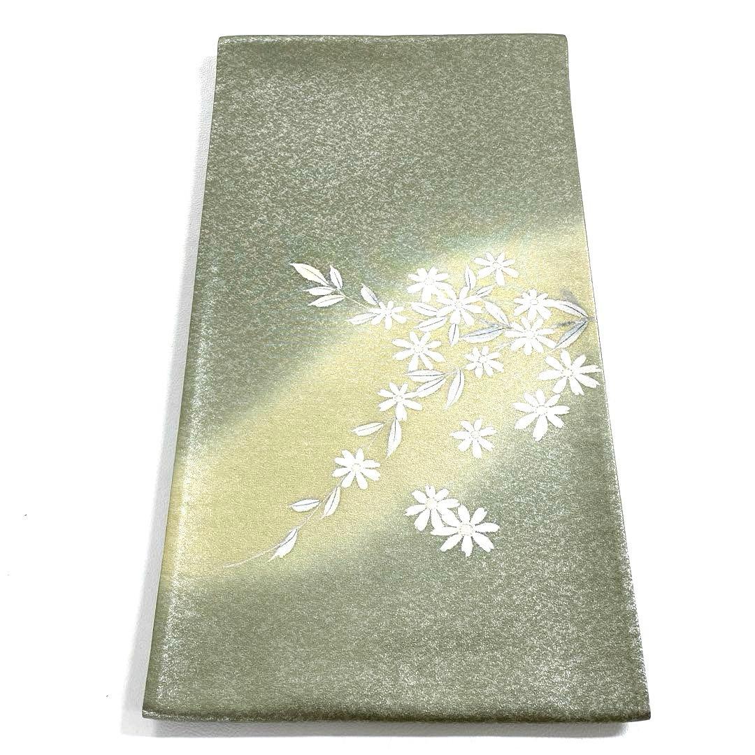 帯6414 ○高級 正絹 落款 作家物 袋帯 - メルカリ