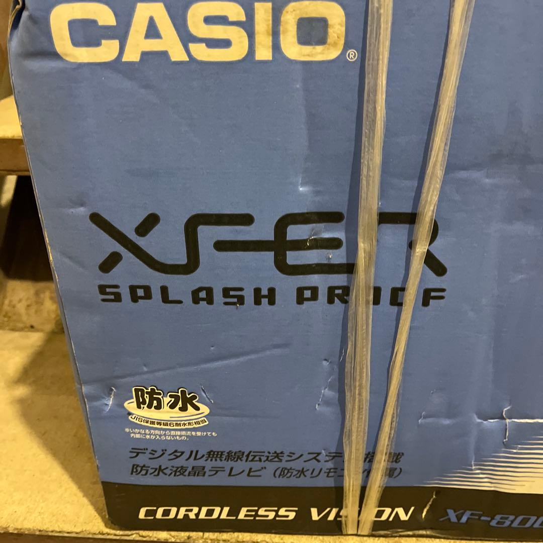 CASIO ポータブルテレビ XF-800 防水 - メルカリ