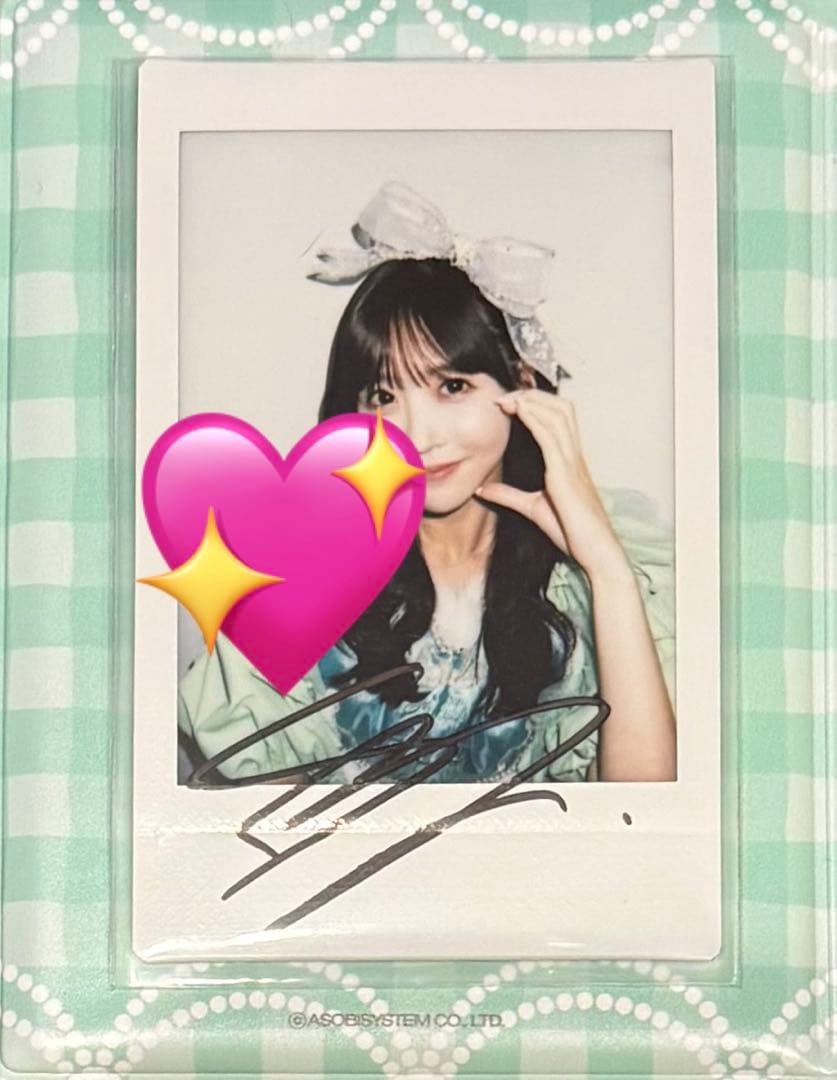 FRUITSZIPPER 櫻井優衣 チェキ サイン ハート衣装 - メルカリ