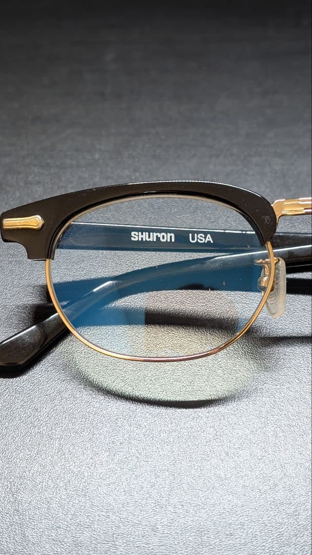 美品】SHURON ブルーライトカットレンズ 50□22