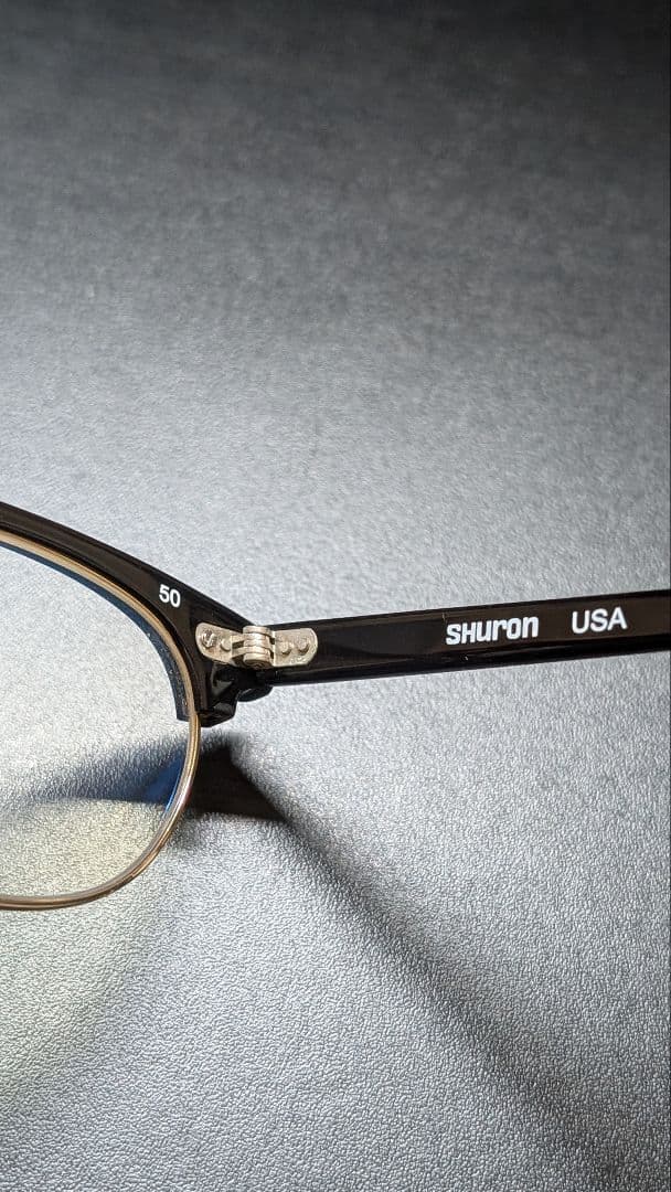美品】SHURON ブルーライトカットレンズ 50□22