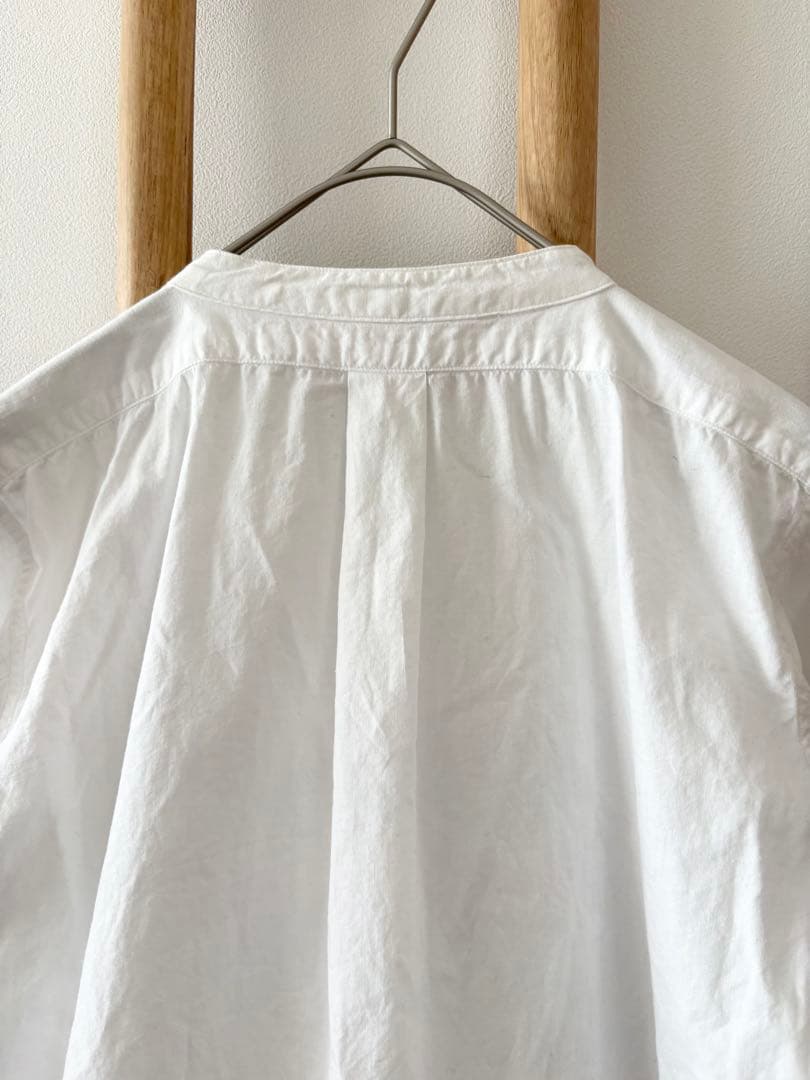 45R 45RPM ピンタック スタンドカラーシャツ コットンシャツ - メルカリ