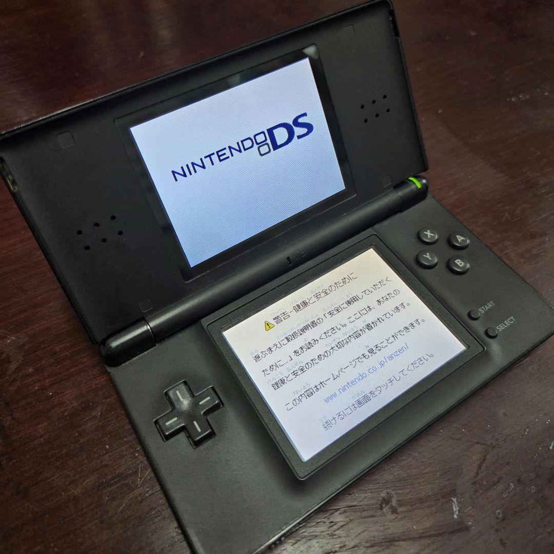 ジャンク品】任天堂 DS Lite ブラック 本体のみ - メルカリ