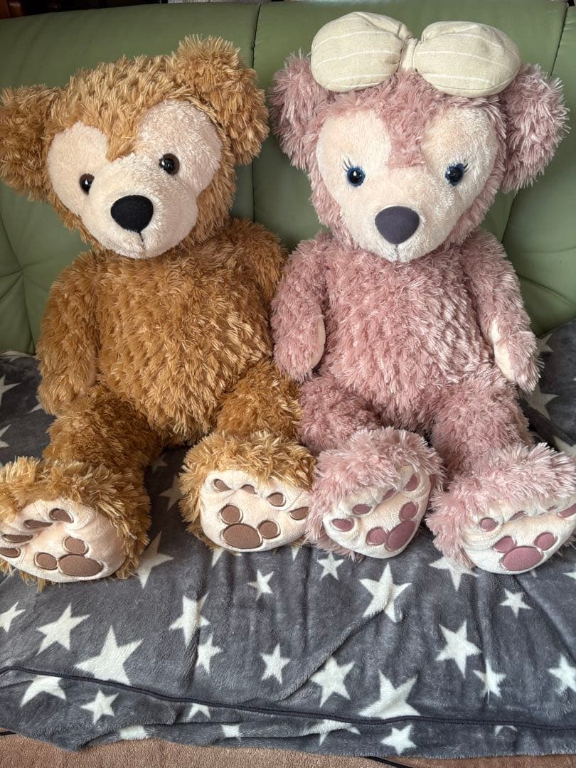 Disney ディズニー ダッフィー シェリーメイ 大きめ Mサイズ 旧L ダッフィー】あなたの知らない「旧Lサイズ」の世界！大きなダッフィー