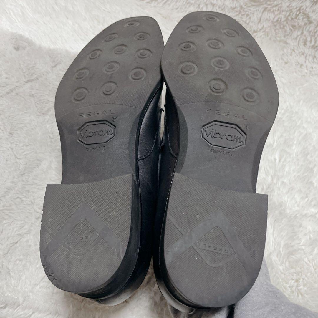 REGAL ブラック ローファー メンズ ビジネスシューズ 27.0cm