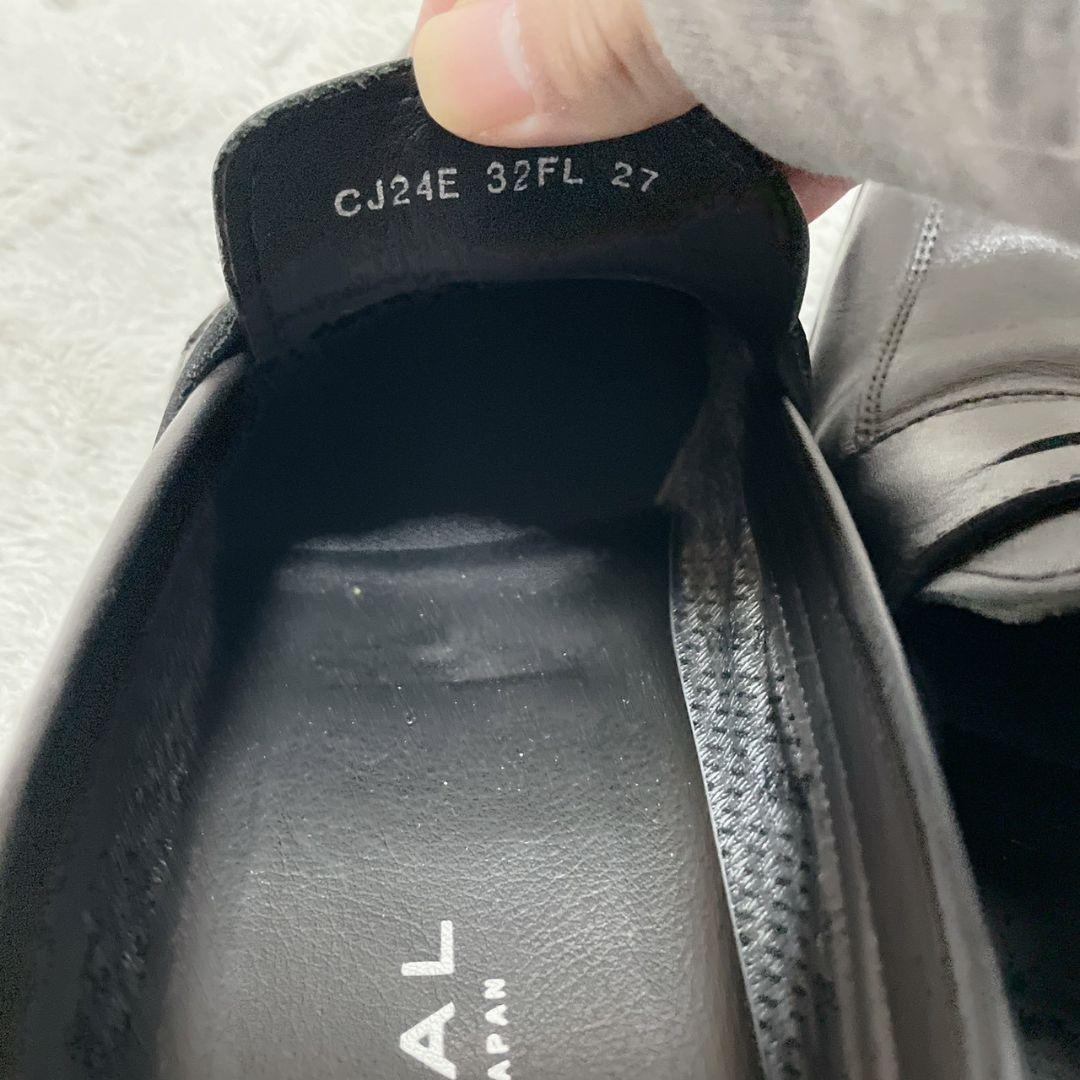 REGAL ブラック ローファー メンズ ビジネスシューズ 27.0cm