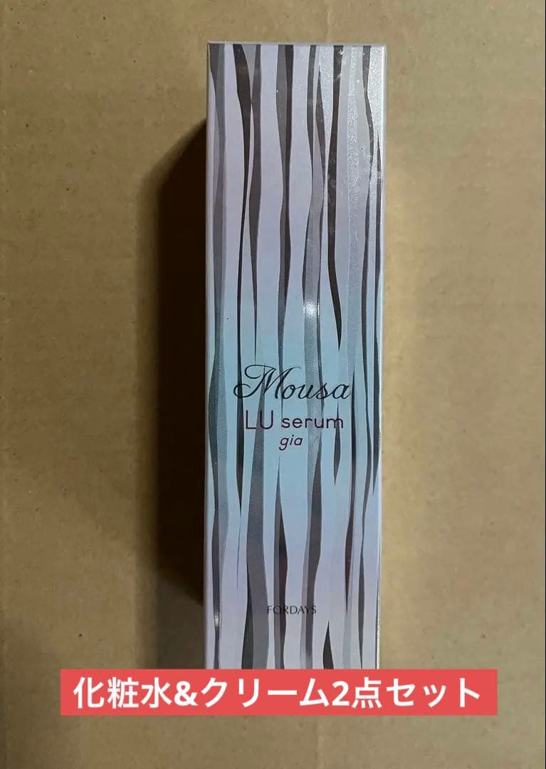【半額以下‼️2点セット】Mousa LU serum gia &クリーム 楽天市場】フォーデイズ ムーサ LU セラム gia 50g 送料無料 : ベスト