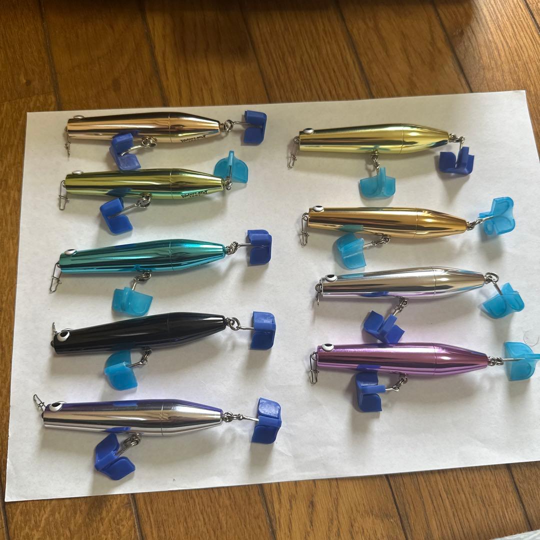 ウォーターランド、未使用品テクノジャークセット販売 ウォーターランド テクノジャーク85mm11g 3個セット 送料無料 即決