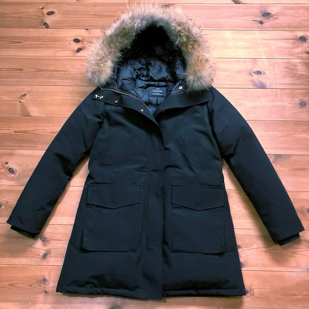 美品✨GREEN LABEL RELAXING ハッスイマウンテンダウンコート - メルカリ