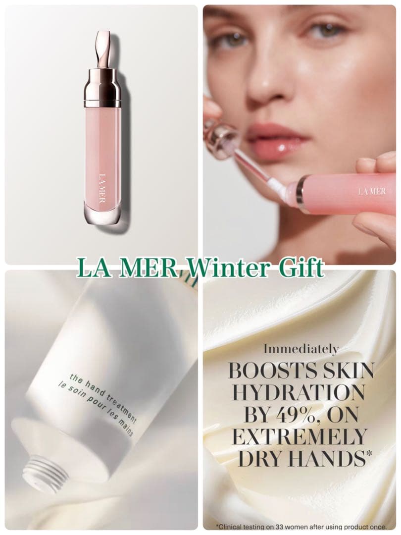 LA MER ザ・リップボリューマイザー & ハンドトリートメント ギフト
