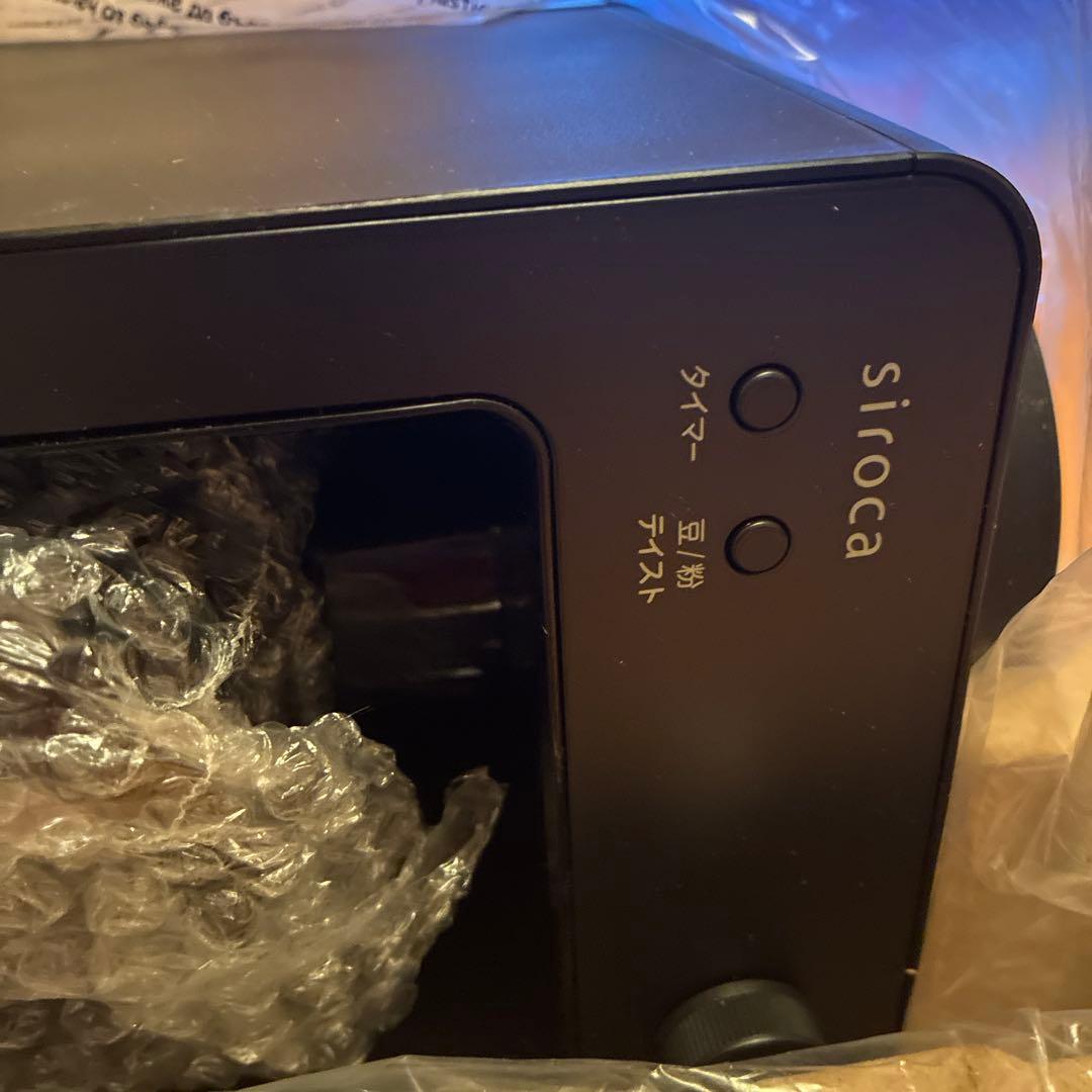 新品 siroca 全自動コーヒーメーカー SC-A352 ブラック - メルカリ