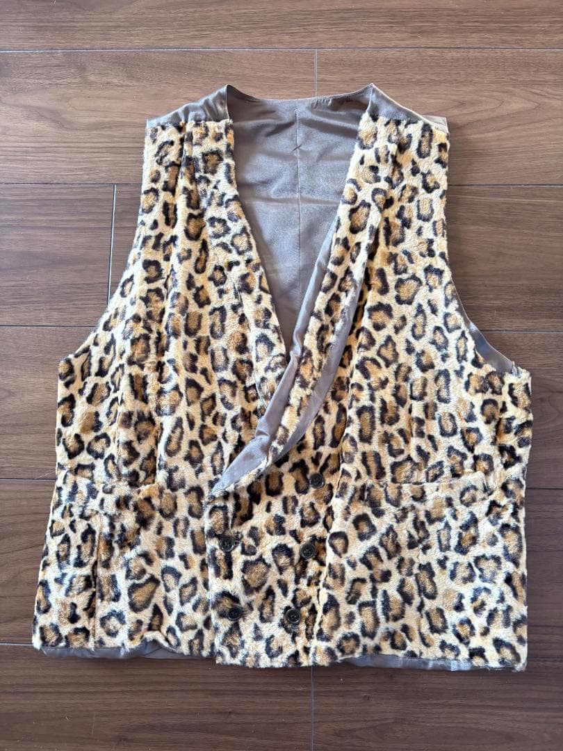 666マイウェイマン ヒョウ柄 Lサイズ ベスト PUNK - メルカリ