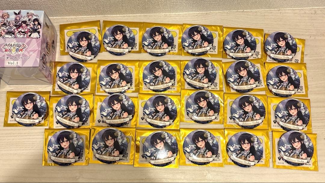 DIAMOND in the ROUGH 一ノ瀬うるは　缶バッジ ぶいすぽっ！ DIAMOND in the ROUGH 缶バッジ 一ノ瀬うるは - メルカリ