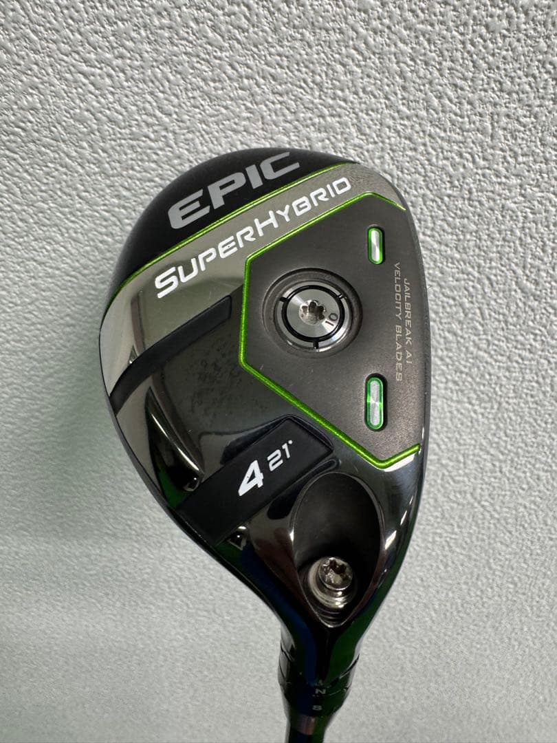 支給　美品　EPIC SUPER HYBRID 4番　TRハイブリッド　85 S ライバル不在、とにかくやさしいUT！ キャロウェイ「EPIC SUPER HYBRID