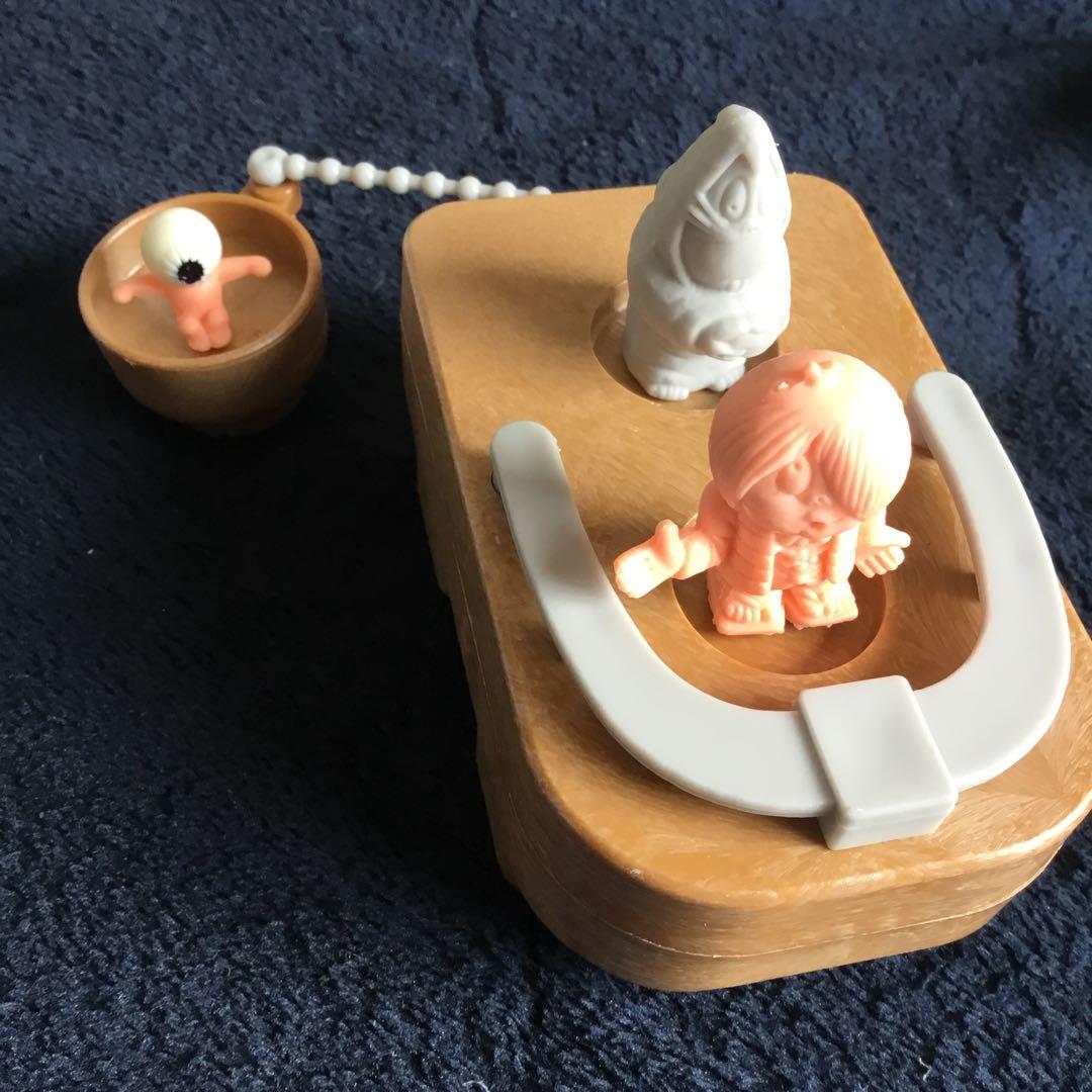 超希少レア☆新品未使用☆廃盤品 ゲゲゲの鬼太郎 お風呂セット 昭和