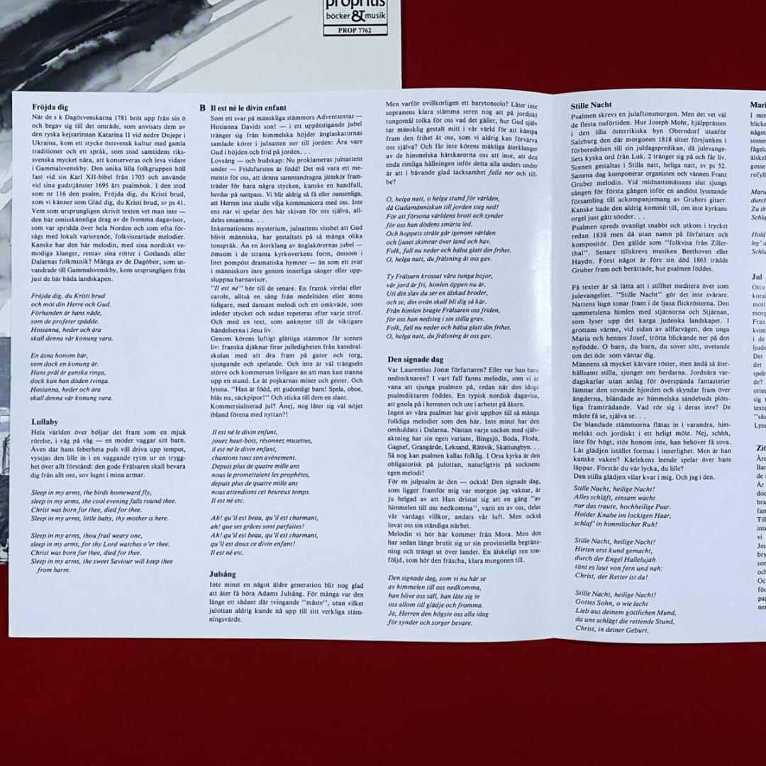 ★超絶美品！SWE完全初出【白地青文字ジャケ/解説リーフ付】 カンターテ・ドミノ