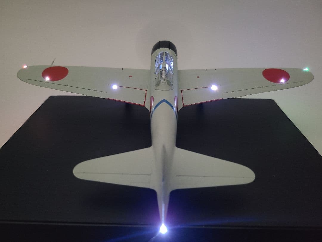 零式艦上戦闘機21型 坂井三郎乗機リアルモーターライズ完成品 - メルカリ