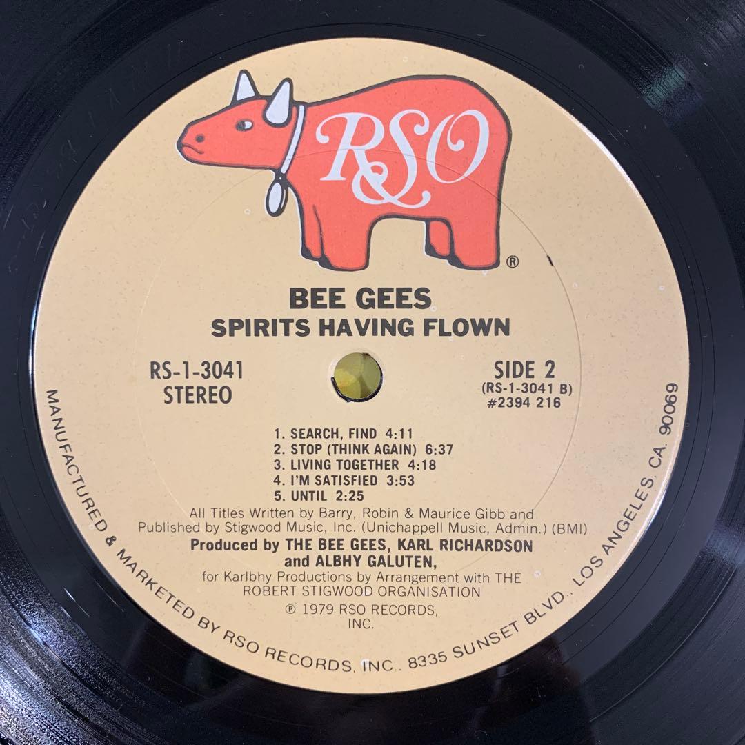 米盤LP Bee Gees Spirits Having Flown ビージーズ - メルカリ