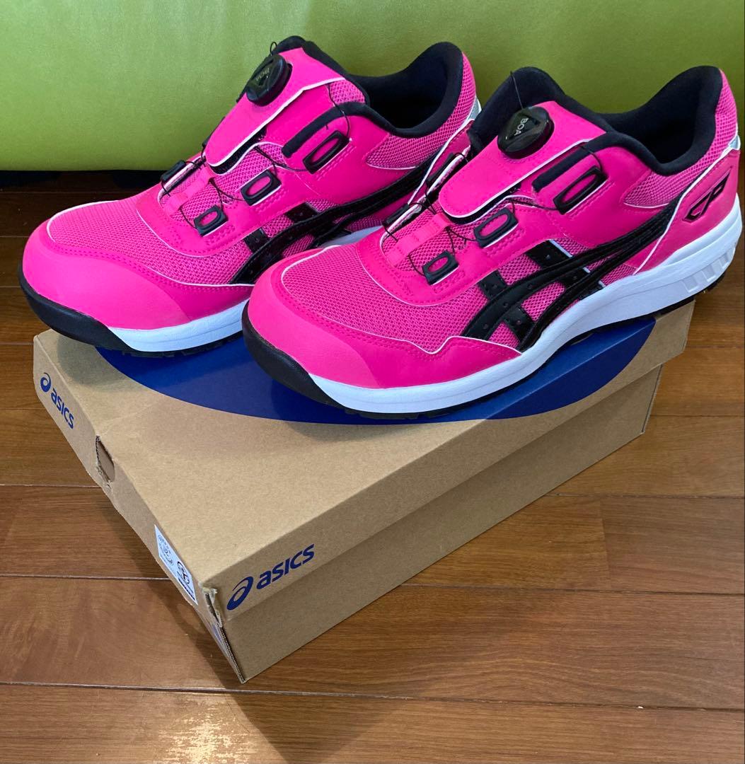綺麗 ASICS ピンク 安全靴 BOAシステム 27.0cm - メルカリ