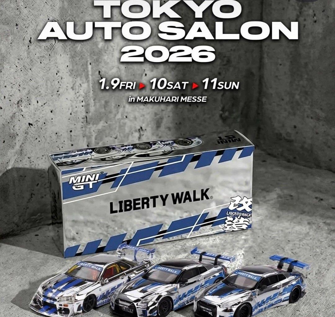 MINI GT リバティウォーク 東京オートサロン2026 限定 3台 セット