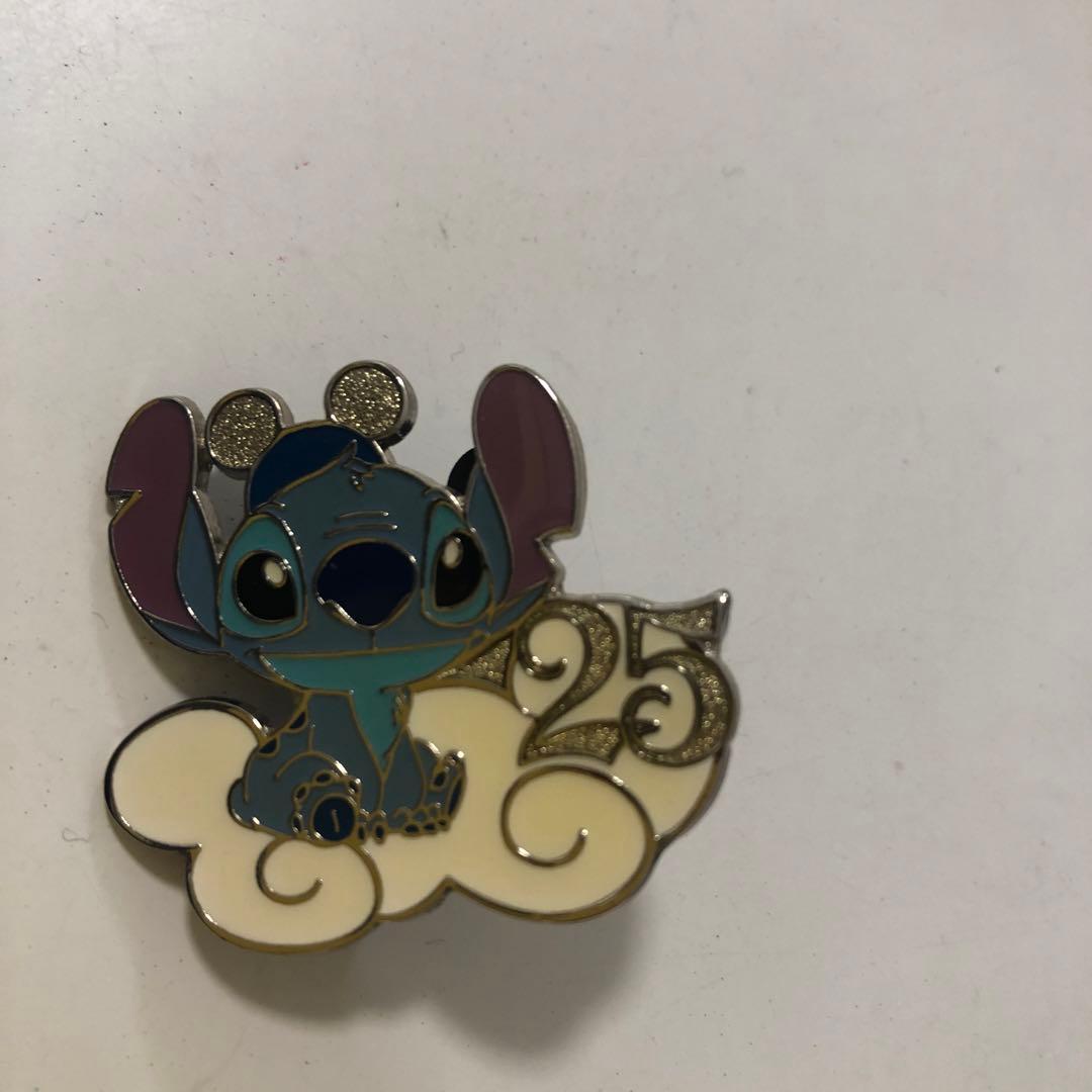スティッチ ピンバッジ 東京ディズニーリゾート 25周年 - メルカリ