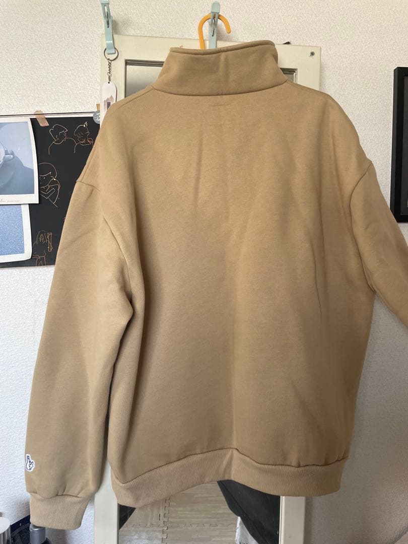 新品未使用・タグ付き】#FR2 スウェットパーカー/ベージュ/FRC1548