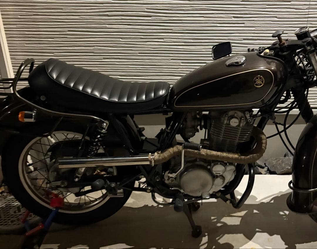 SR400 アップマフラー フルエキ ワンオフ ヤスリン様専用 - メルカリ