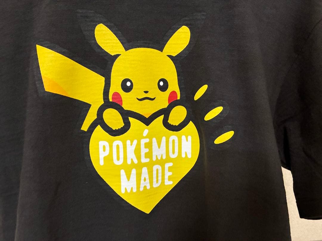 極美品】HUMAN MADE ポケモン ピカチュウ 半袖Tシャツ Lサイズ - メルカリ