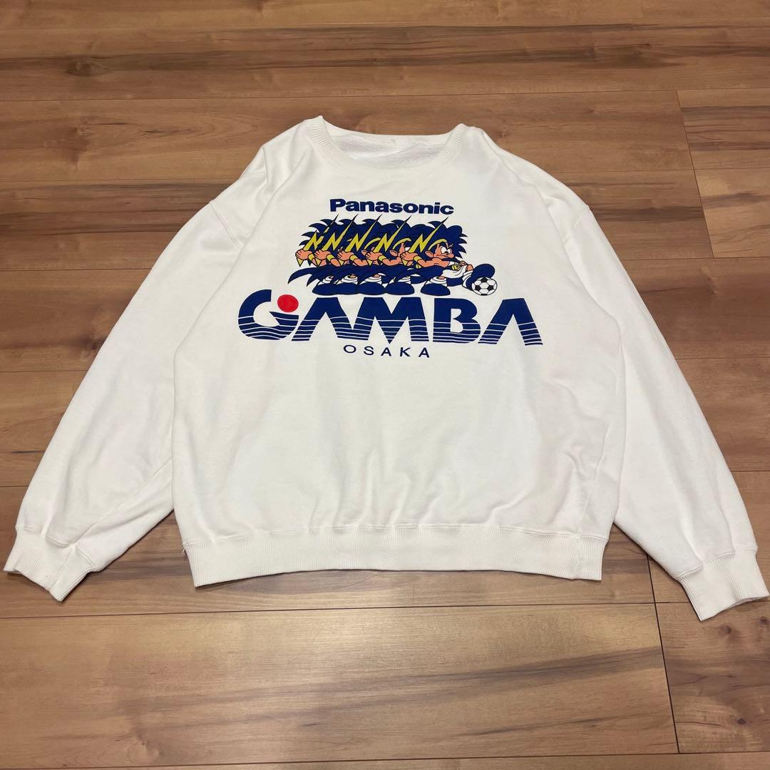 90s ヴィンテージ jリーグ初期 ガンバ大阪 スウェット トレーナー
