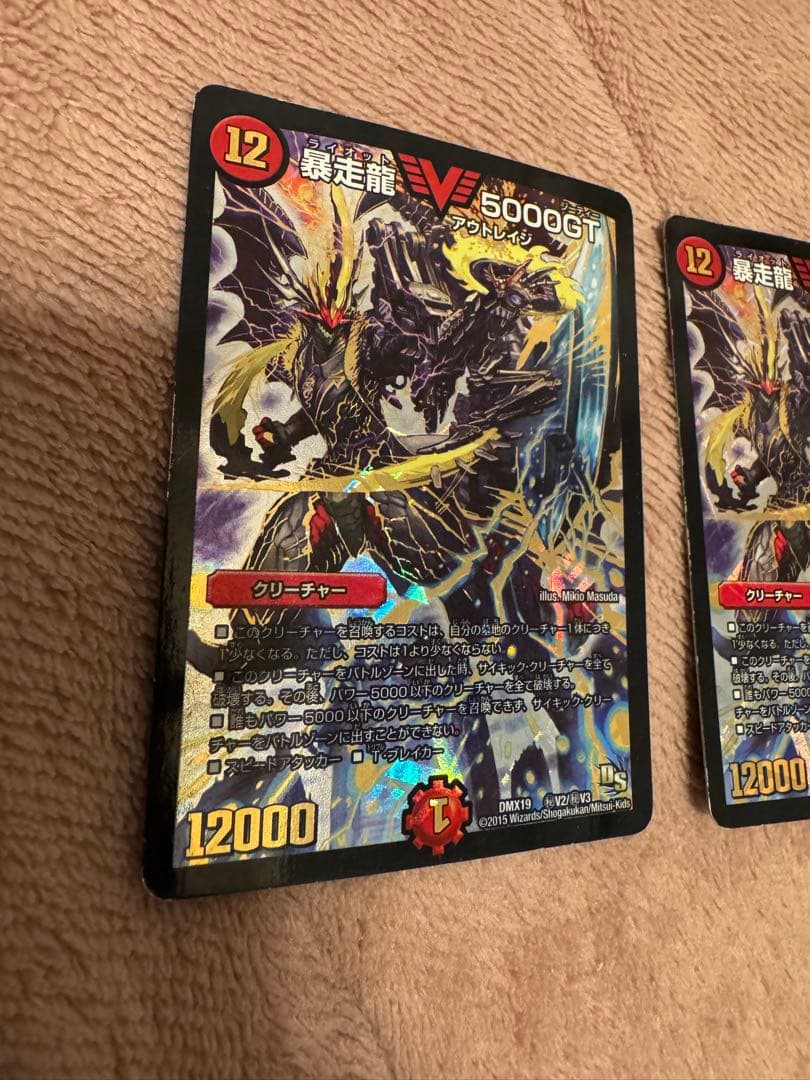 暴走龍5000GT 2枚セットプレイ用DMX19 秘V2/秘V3 シークレット - メルカリ