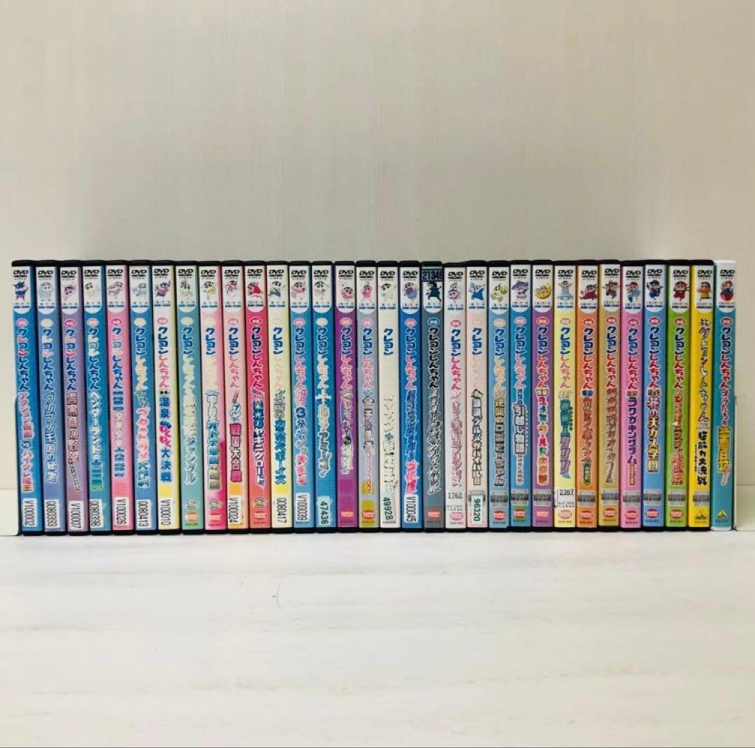 新品ケース】映画 クレヨンしんちゃん DVDセット全巻 合計32本 恐竜