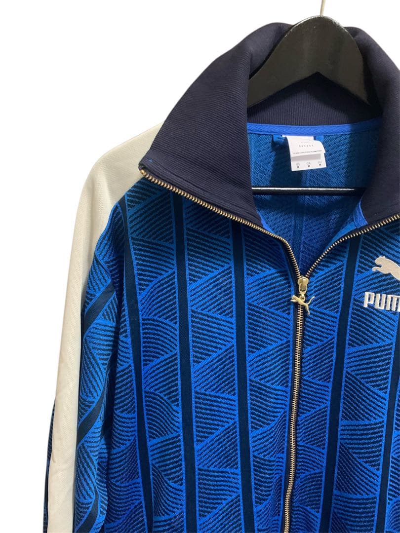美品】目黒蓮着用 PUMA ジップアップジャージ - メルカリ