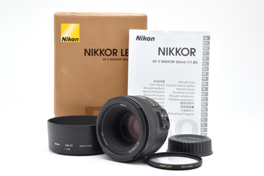 動確済 超美品 ニコン AF-S Nikkor 50mm f/1.8G #684 Amazon.com : Nikon AF-S FX NIKKOR 50mm f/1.8G Special Edition