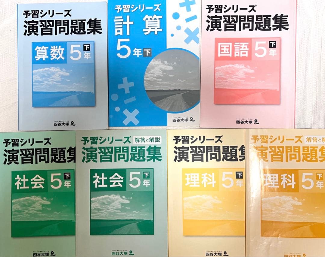 4年5年6年 四谷大塚 臨海セミナーセット - メルカリ