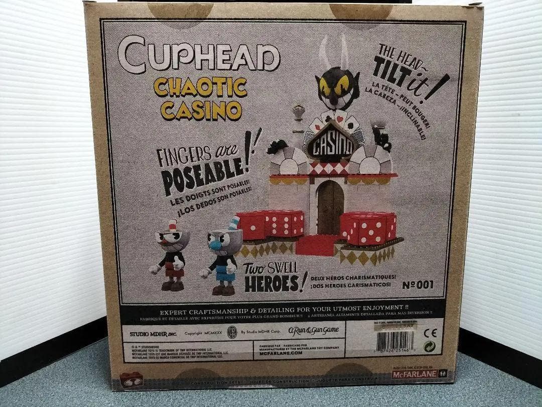 未開封】カップヘッドカオティックカジノ大きな建設セット - メルカリ