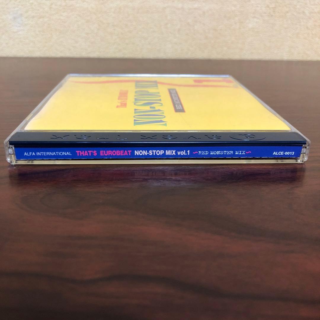 CD☆ザッツ・ユーロビート・ノンストップ・ミックス　VOL.1／松本みつぐ／帯付