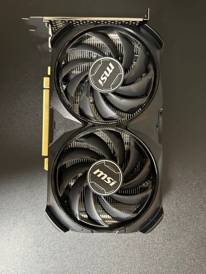 グラフィックボード・グラボ・ビデオカード Geforce RTX 4060Ti VENTUS 2X BLACK 8G Amazon | MSI GeForce RTX 4060 Ti VENTUS 2X BLACK 8G OC