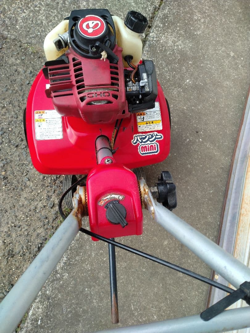 ☆ISEKI 耕運機 ガソリンエンジン 赤ジャンク品