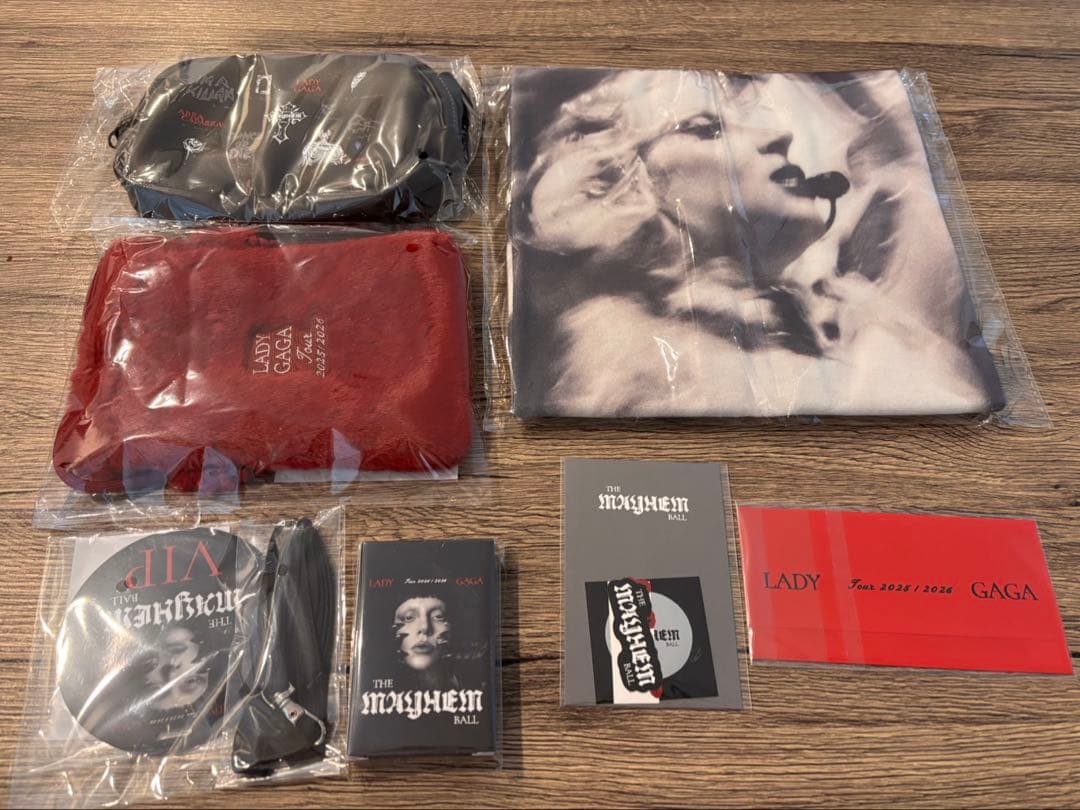 m*9様 Lady Gaga The Mayhem Ball VIP Gold - メルカリ