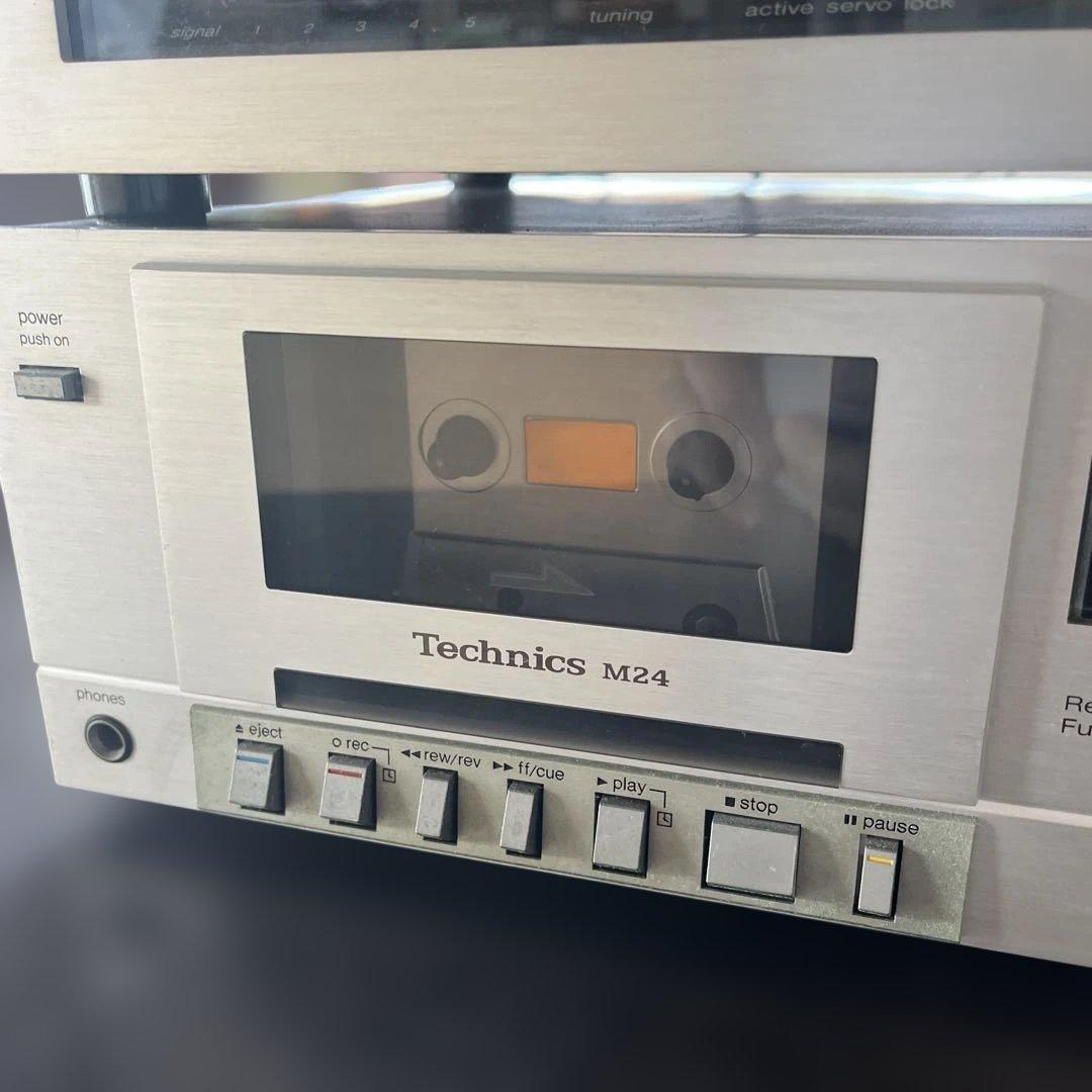 Technics カセットデッキRS−M24、タイマーSH−4020、チューナー