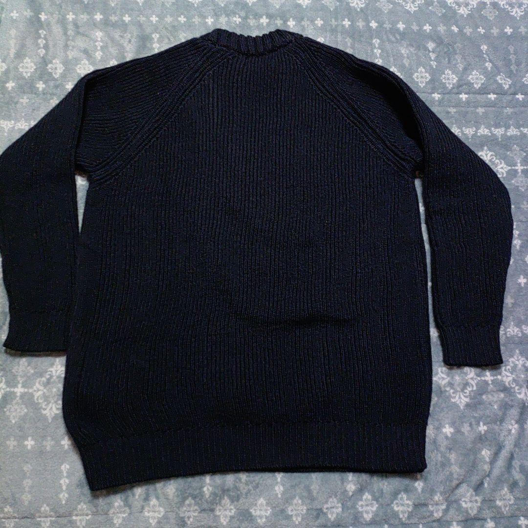 ケリーウーレンミルズ フィッシャーマン リブ クルーネック セーター