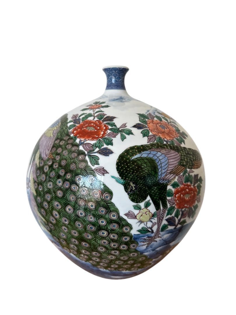 有名作家】玄輝陶房 有田焼 名匠 村上玄輝 伊万里焼 花瓶 壺 宮内庁