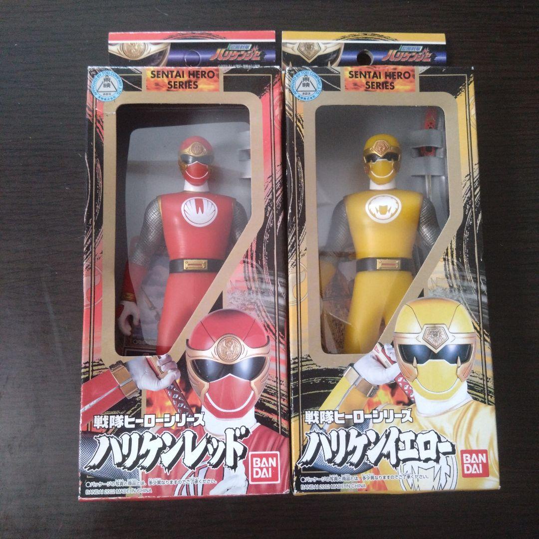 疾風戦隊ハリケンジャー ソフビフィギュア 2種セット - メルカリ